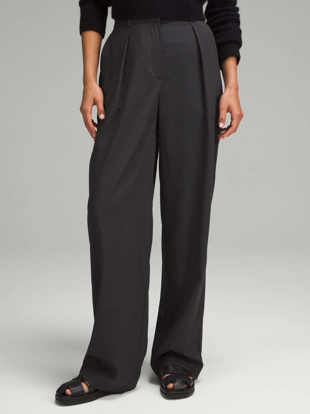 lululemon athletica Pleat-Front High-Rise Trouser